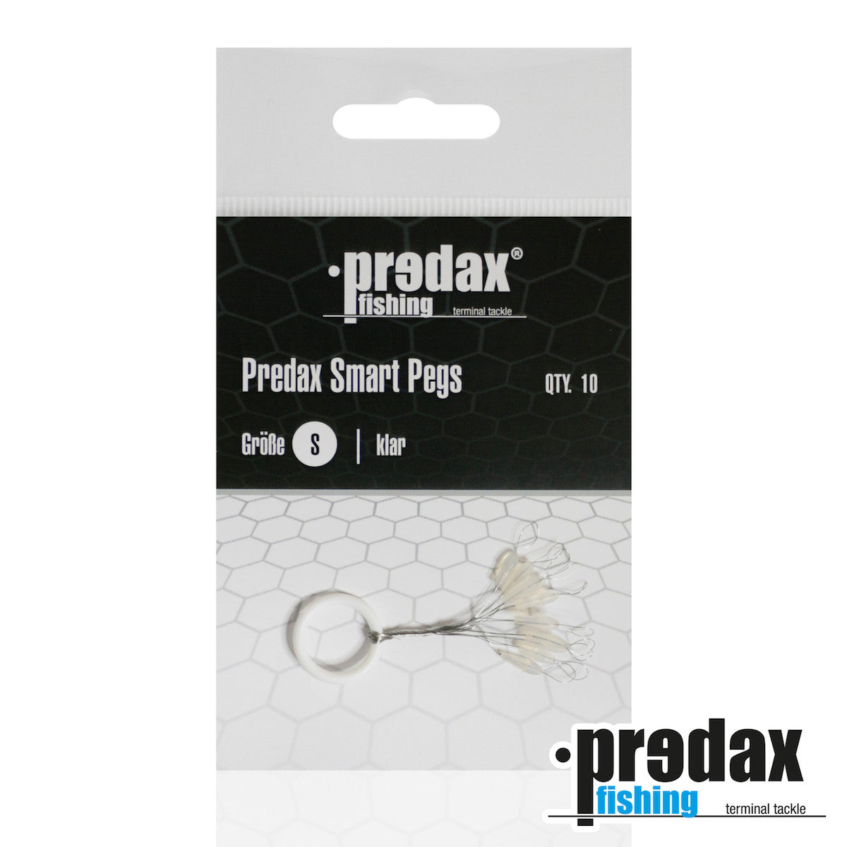 Predax Smart Pegs Bullet Stopper clear / size S - 10 pcs.