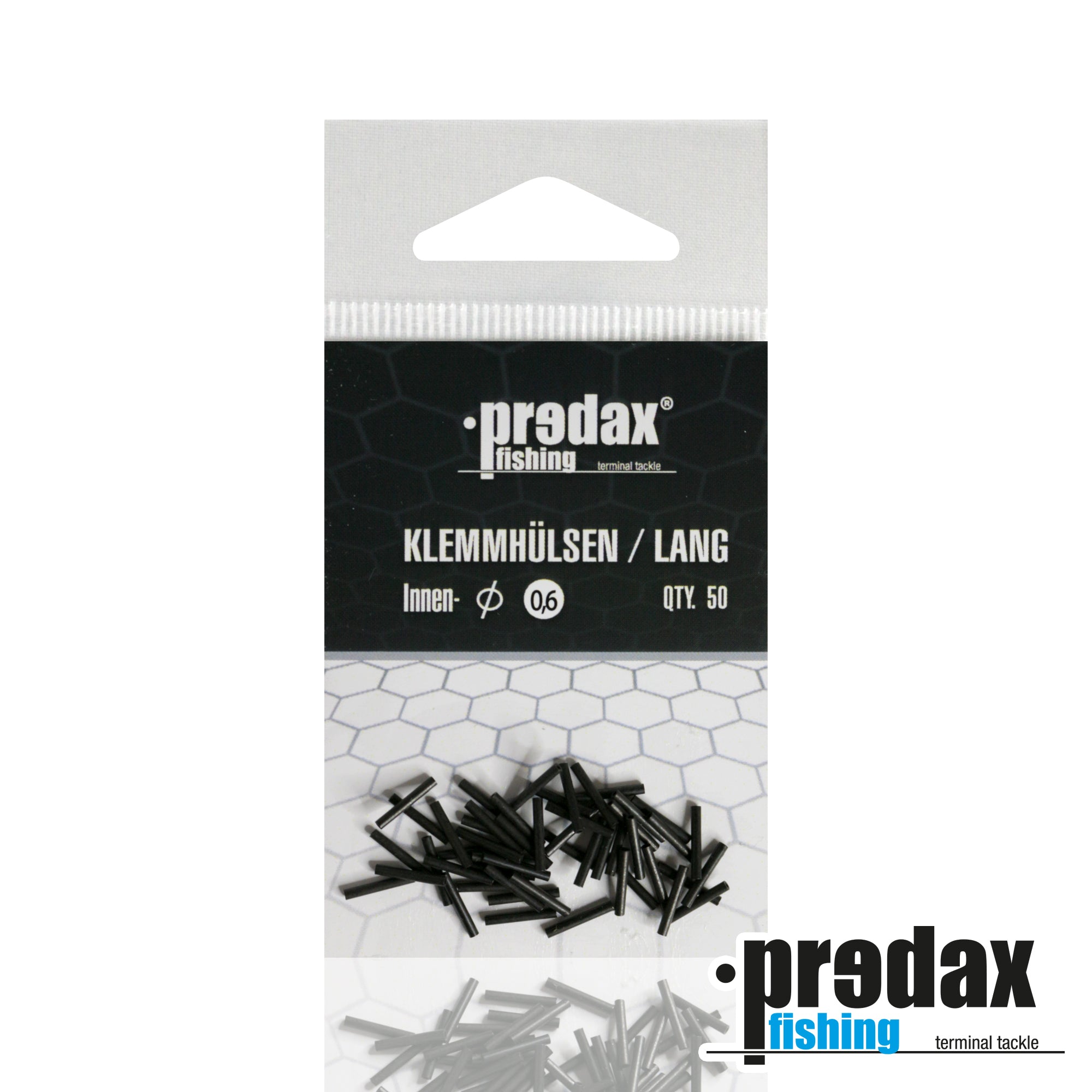 PREDAX Klemmhülsen - 50 Quetschhülsen 0.6mm / lang